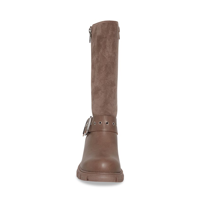 Brown Steve Madden Jholly Kids' High Boots | PH 8320NPJ